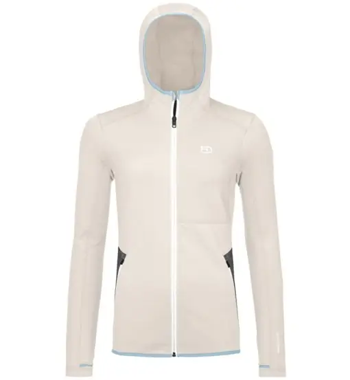 Ortovox Fleece Hoody W's - felpa in pile con cappuccio - donna White
