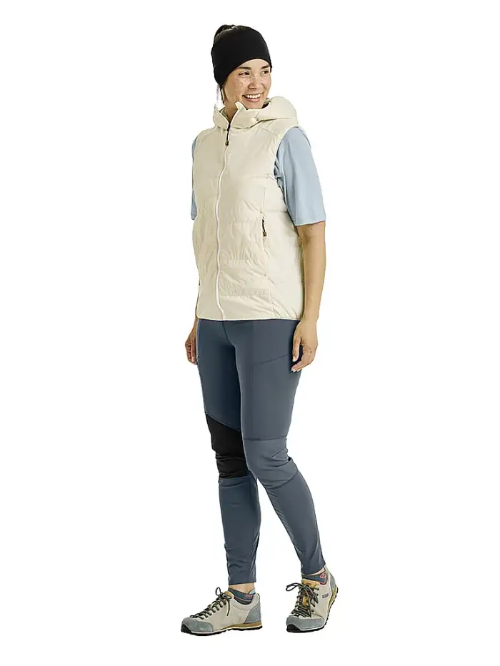 Ortovox Gilet isolante da scialpinismo da donna Piz Duan SW con cappuccio crema