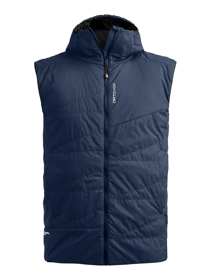 Ortovox Gilet Swisswool Piz Duan M Blu