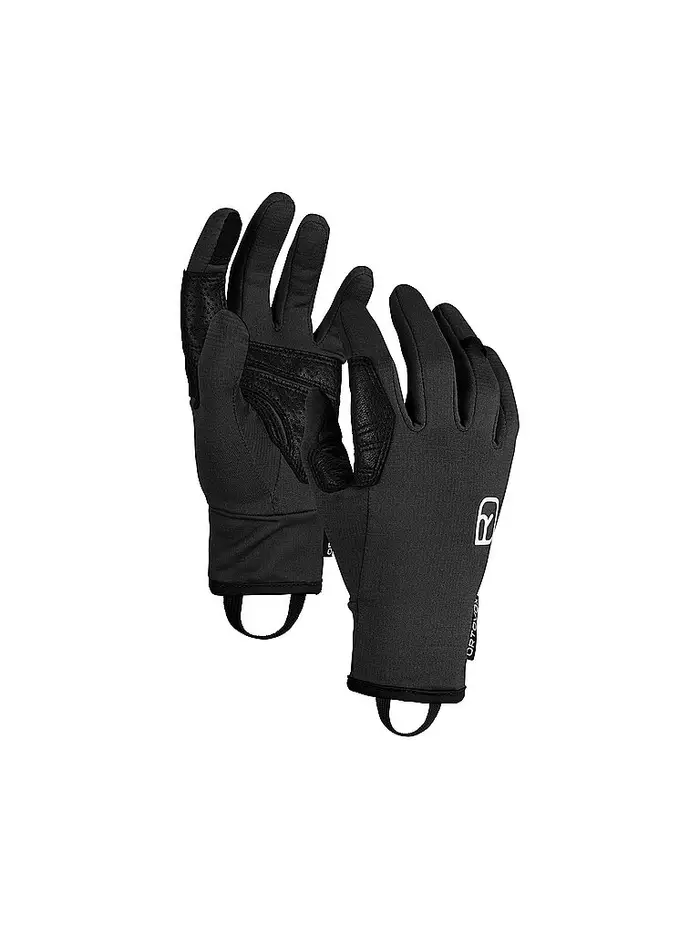 Ortovox Guanti in pile da donna Fleece Light nero