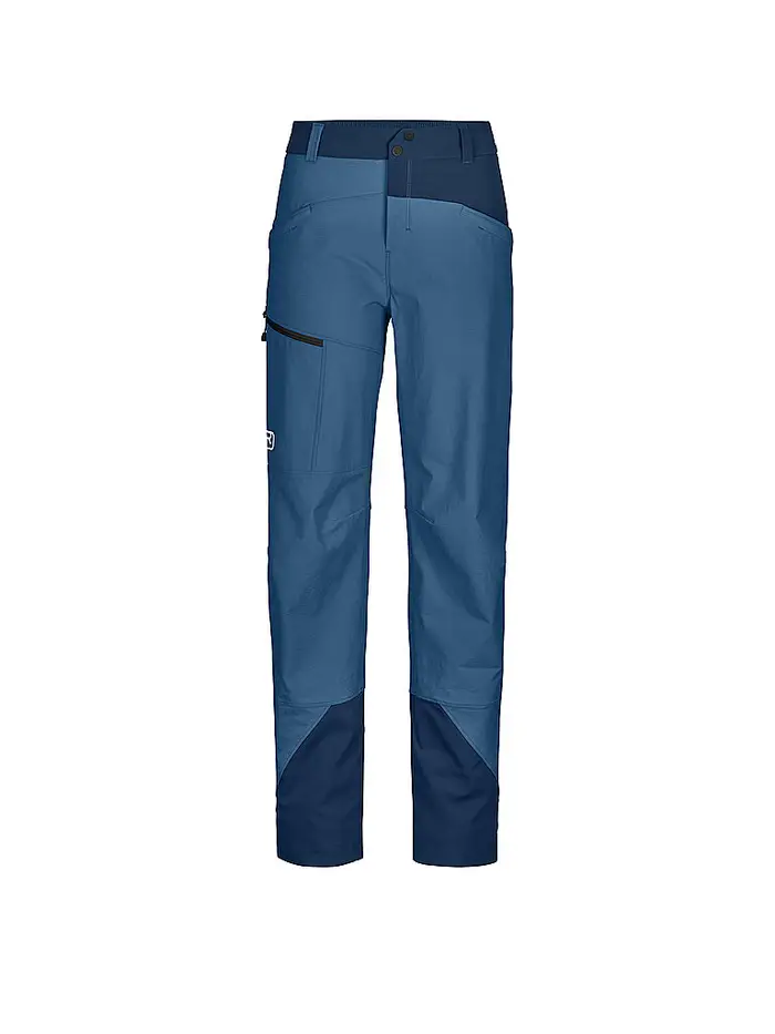 Ortovox Pantaloni da sci alpinismo da donna Mondeval blu
