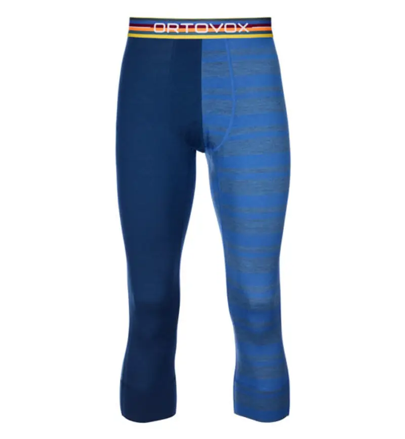 Ortovox Rock'n wool Short Pnt M - calzamaglia - uomo Blue