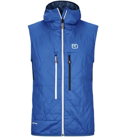 Ortovox Swisswool Piz Boè M - gilet scialpinismo - uomo Blue
