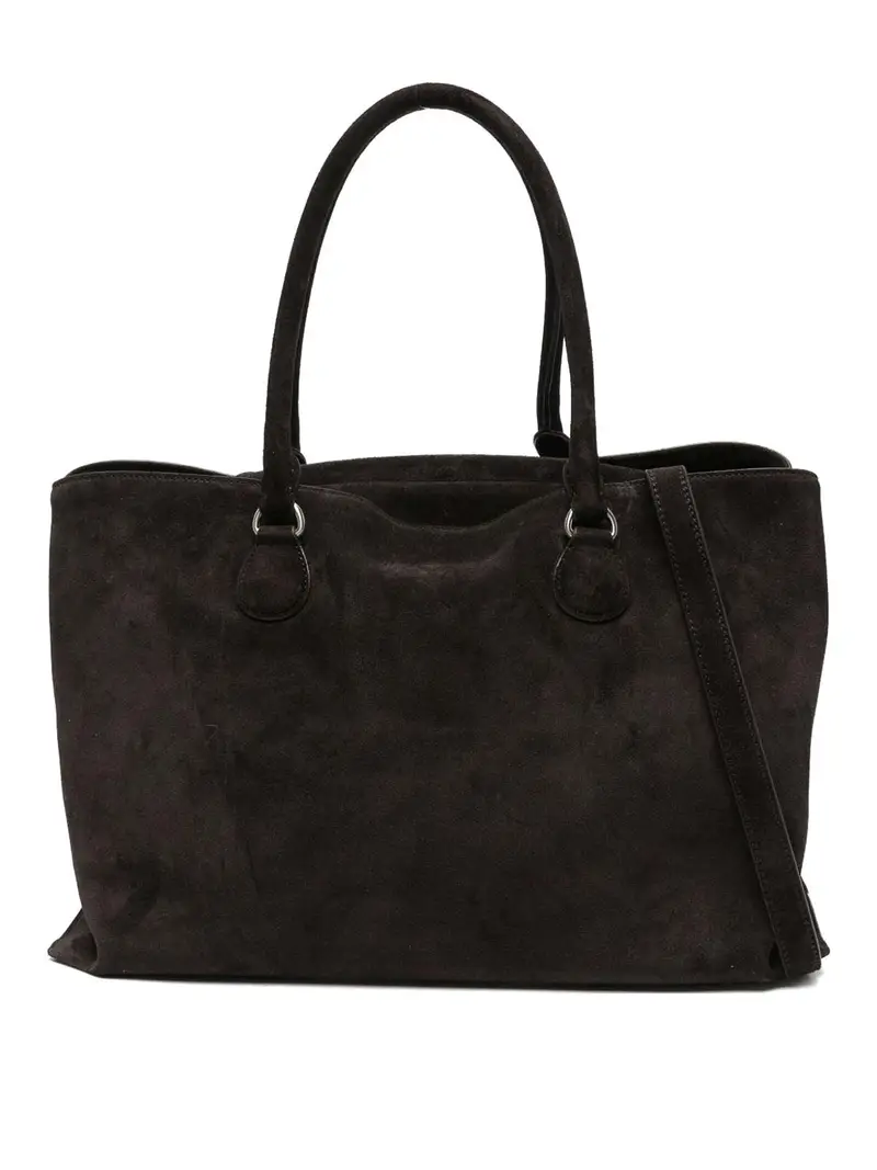 Osoi Borsa in pelle di vitello scamosciata Marrone