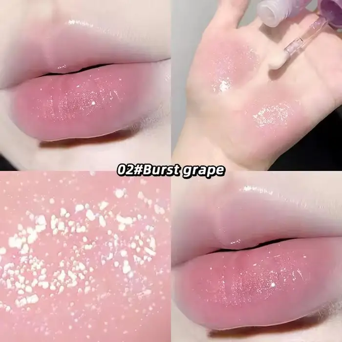 Olio Labbra Gel Idratante Lucidalabbra Cura Labbra Secche e Screpolate Autunno Inverno