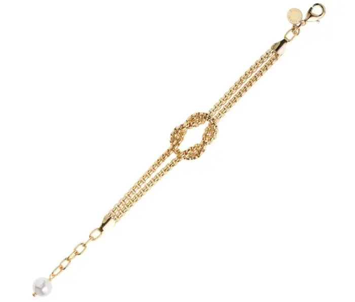 OTTAVIANI Bracciale Placcato Oro Con Perle