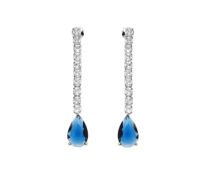 OTTAVIANI Orecchini Rodiati Con Cubic Zirconia