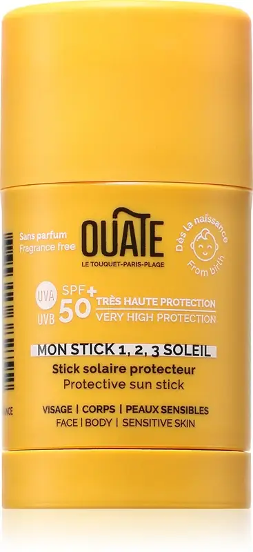 Ouate My 1,2,3 Stick solare per corpo e viso SPF 50+ 17 g
