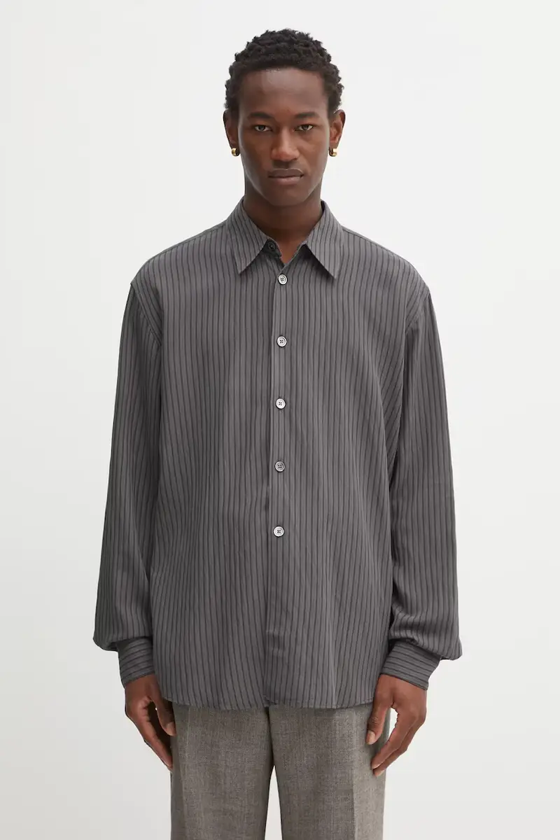 Our Legacy camicia Beyond uomo colore grigio M4252BIS