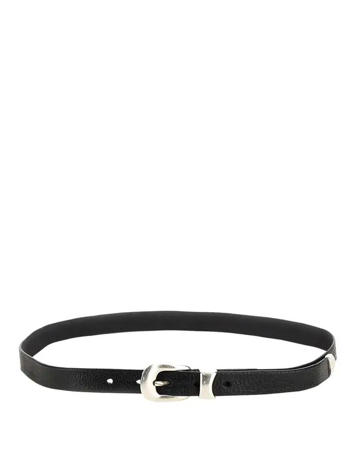 Our Legacy Cintura in pelle Nero