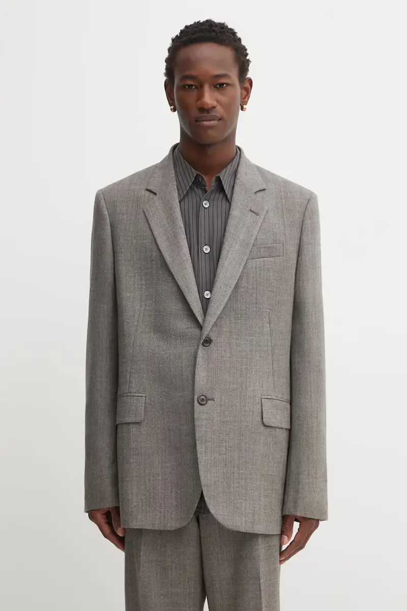 Our Legacy giacca in lana Ceremony uomo colore marrone M4250CB