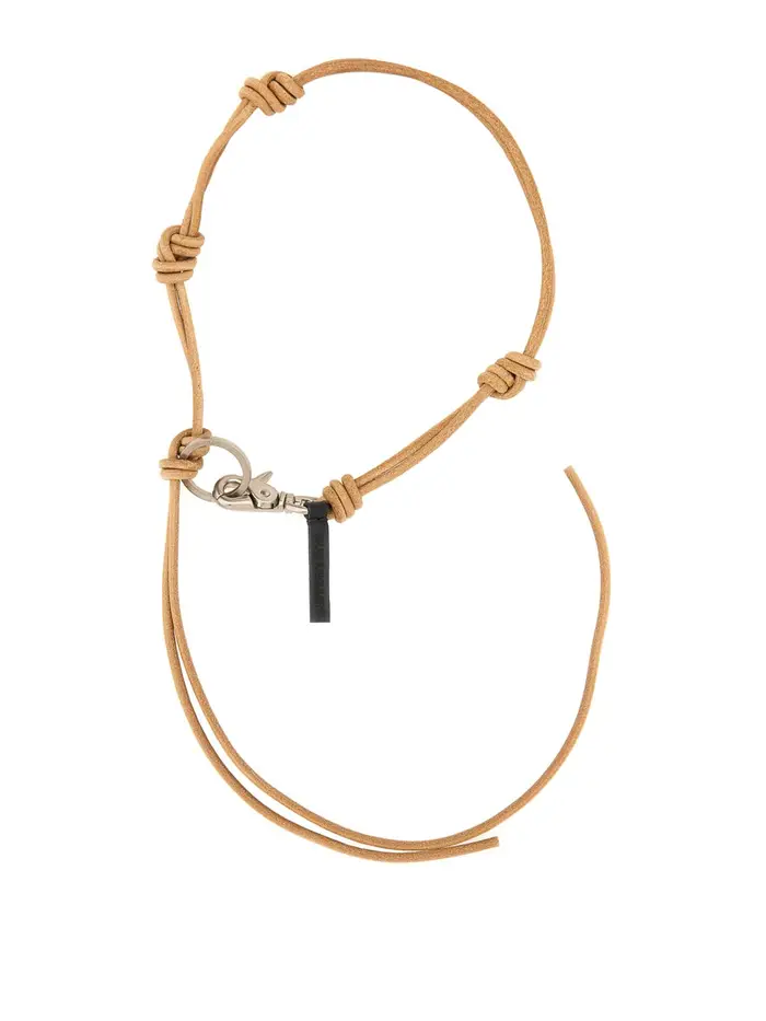 Our Legacy Portachiavi in â€‹â€‹pelle Beige