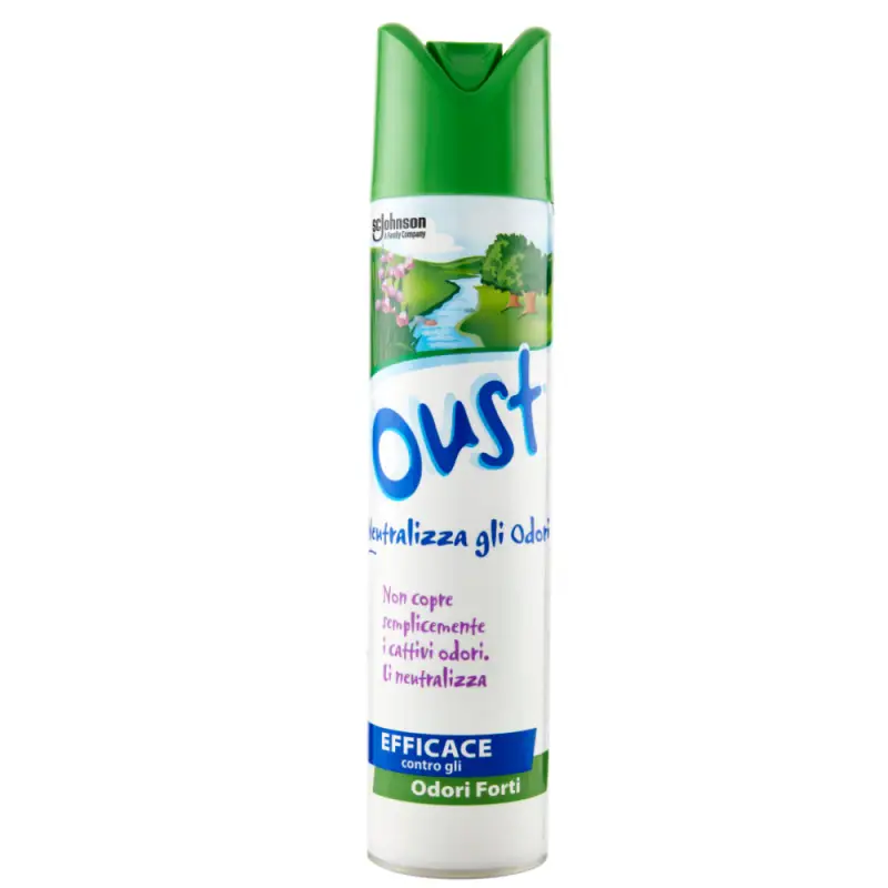 Oust Deodorante Per Ambienti Elimina Odori In Spray Fragranza Open Air 300 Ml