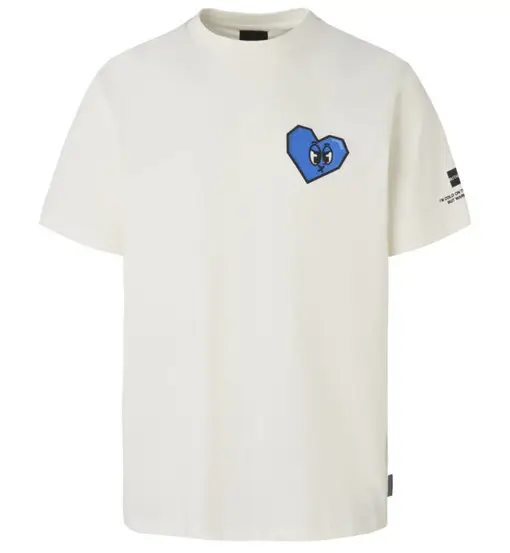 OUTHERE Zalya - T-shirt - uomo White