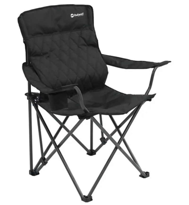 Outwell Kielder - sedia da campeggio Black