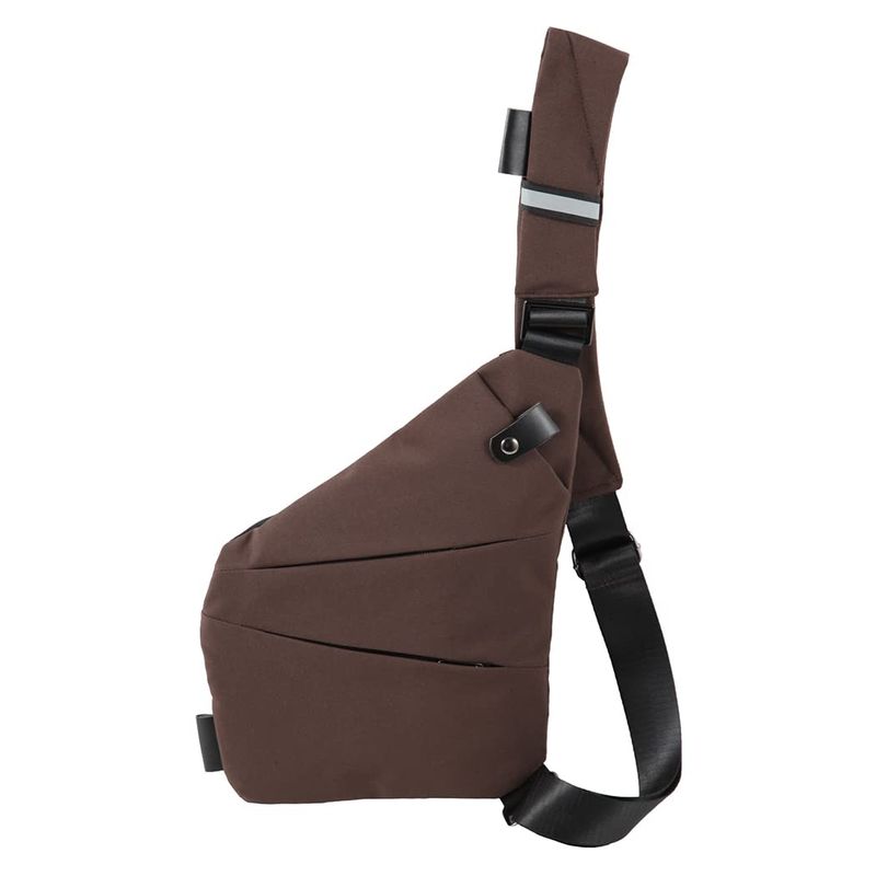 Ovecat Borsa Tracolla Antifurto Unisex Marrone