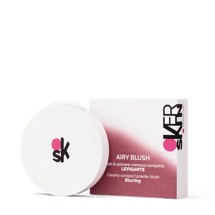Overskin AIRY BLUSH 03 TULIP FLUSH 8g - Fard compatto