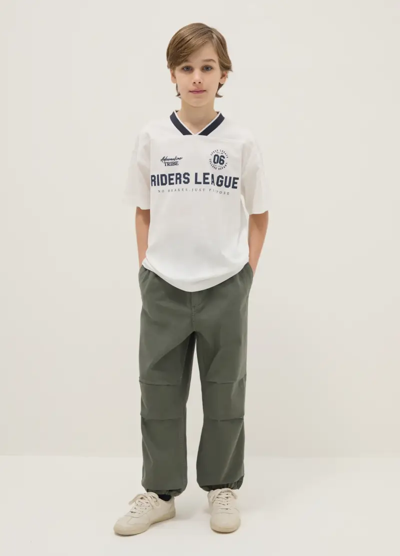 OVS KIDS Pantaloni cargo Bambino Verde 4329180