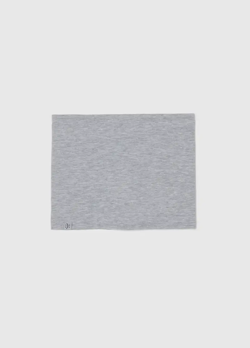 OVS KIDS Sciarpa In Cotone Elasticizzato Grigia, Bambino, Grigio