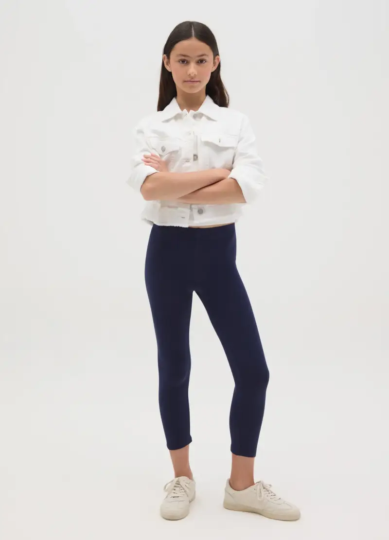 OVS Leggings Bambina Blu 3983810