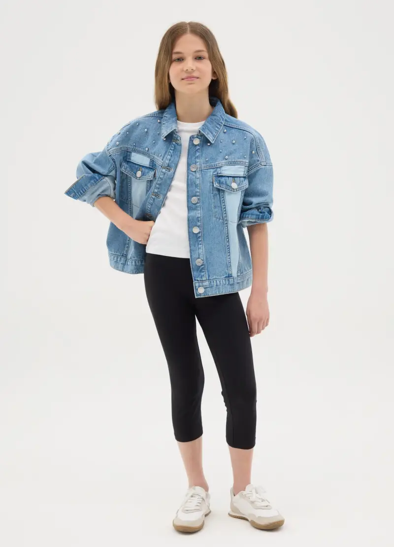 OVS Leggings Bambina Nero 3983855