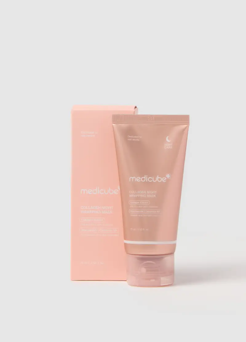 OVS, Maschera Notte Avvolgente Collagen In Rosa Medicube, Donna, Bianco, Taglia: FASUL
