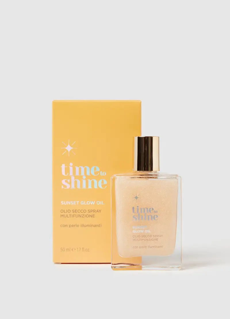 OVS, Olio Secco In Spray Time To Shine Sunset Glow, Donna, Giallo, Taglia: FASUL
