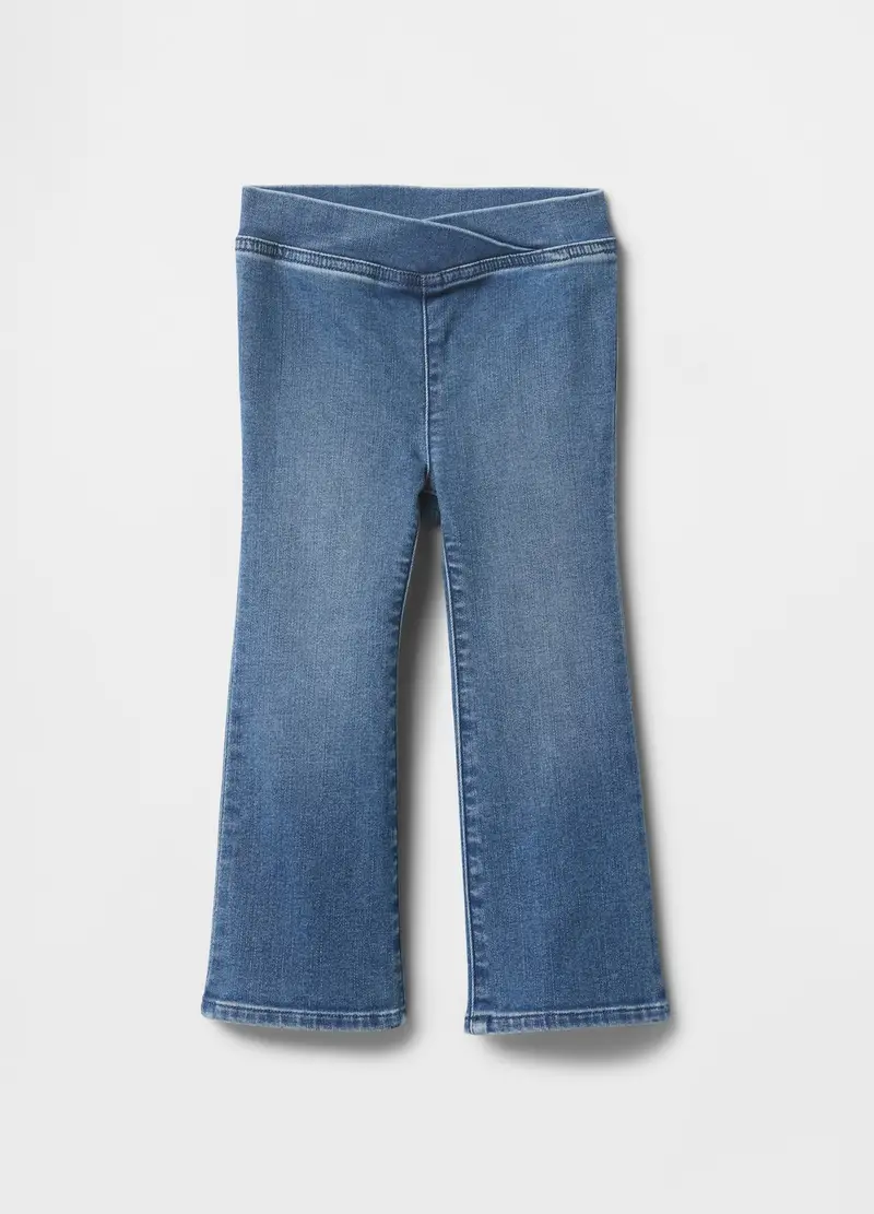 OVS Pantaloni Denim Elasticizzati, Bambina, Blu, Taglia: 6-12M