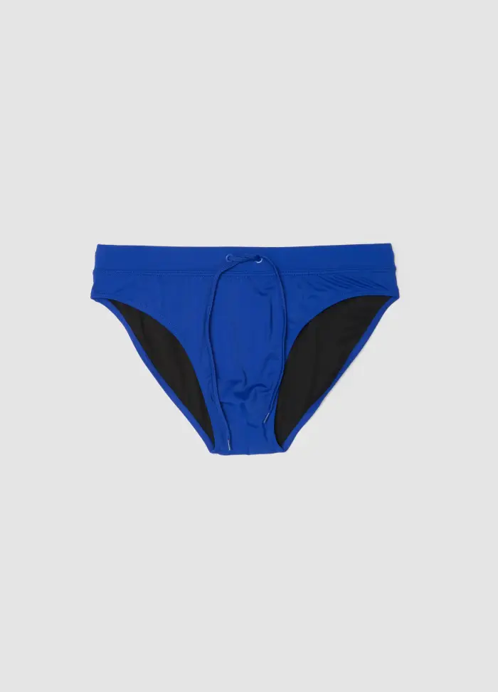 OVS Slip Mare Blu In Tessuto Elasticizzato, Uomo, Blu