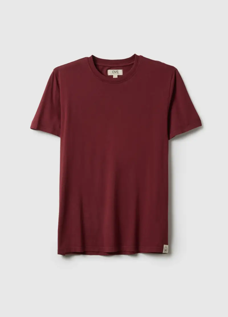 OVS T-shirt Uomo Bordeaux 4083189
