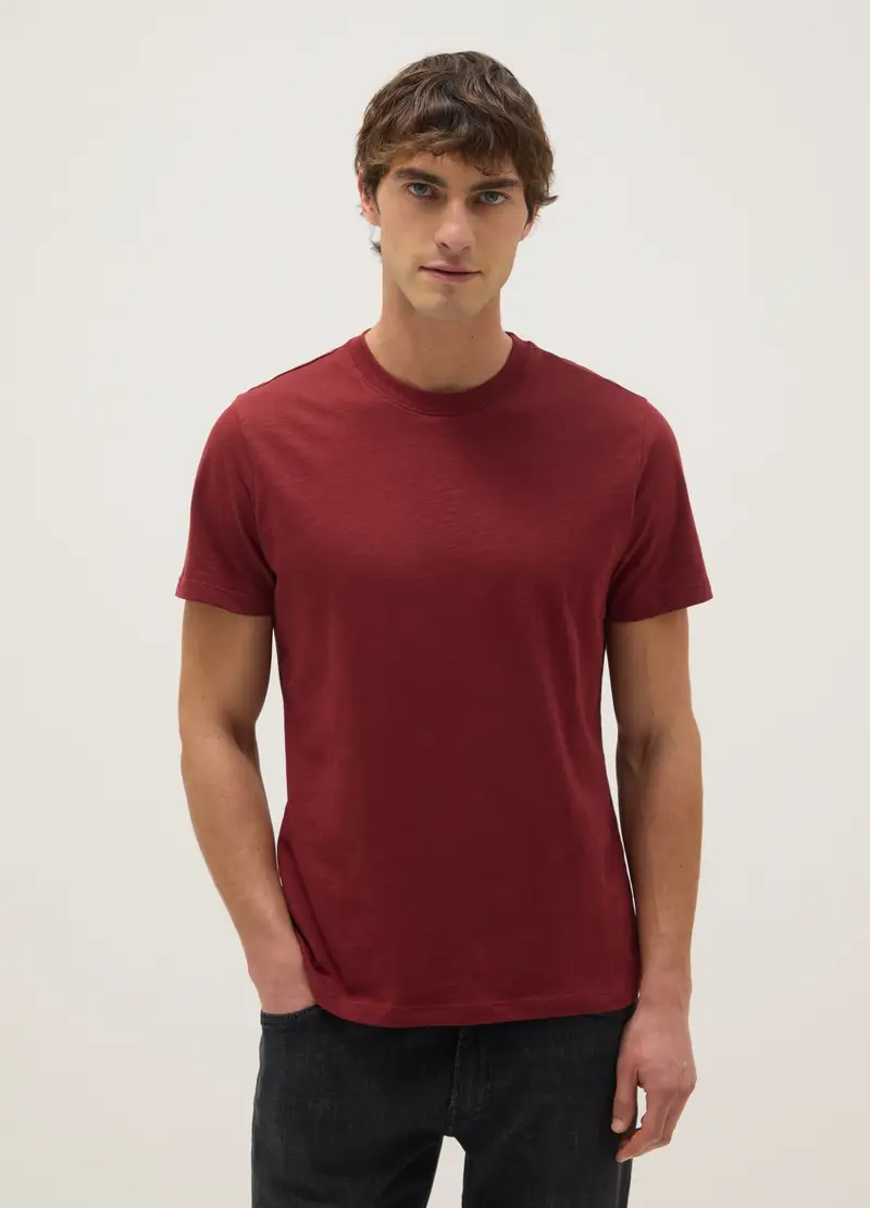 OVS T-shirt Uomo Rosso 4320097