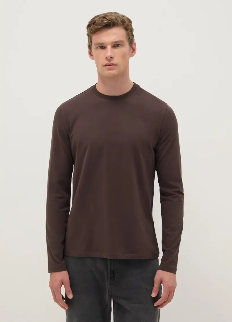 OVS T-shirt Uomo Marrone 4011334