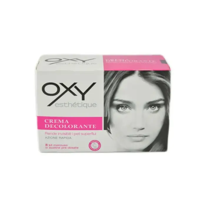 Oxy Esthétique Crema Decolorante 8 Kit Monouso in Bustine Pre-dosate 75ml - Decolorante capelli