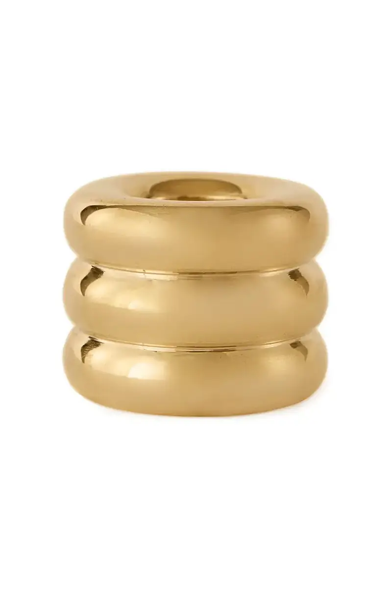 OYOY candeliere decorativo Savi 4 x 4 x 4 cm colore giallo