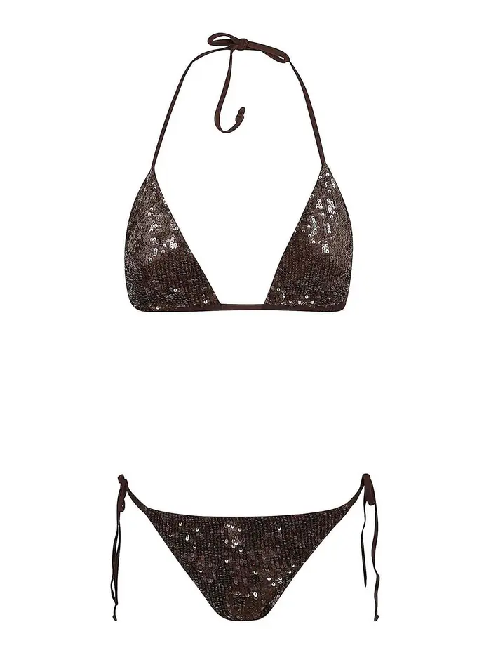 P A R O S H Bikini Marrone