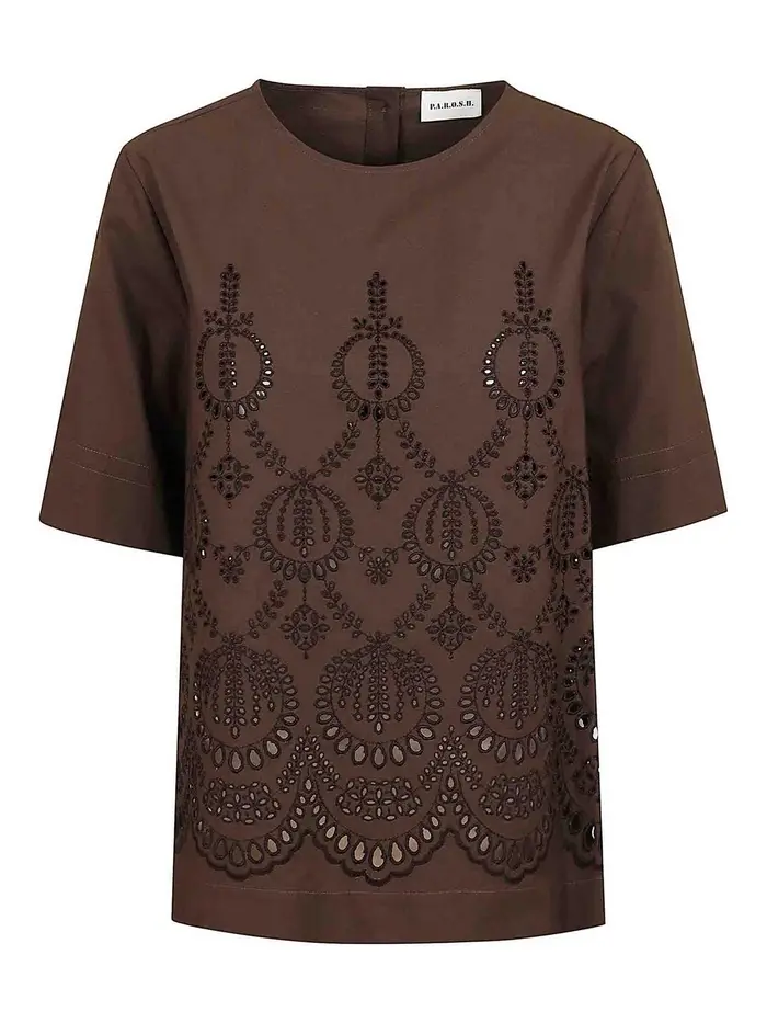 P A R O S H Blusa Marrone