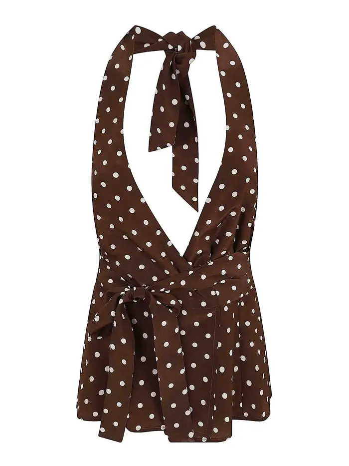 P A R O S H Blusa Marrone