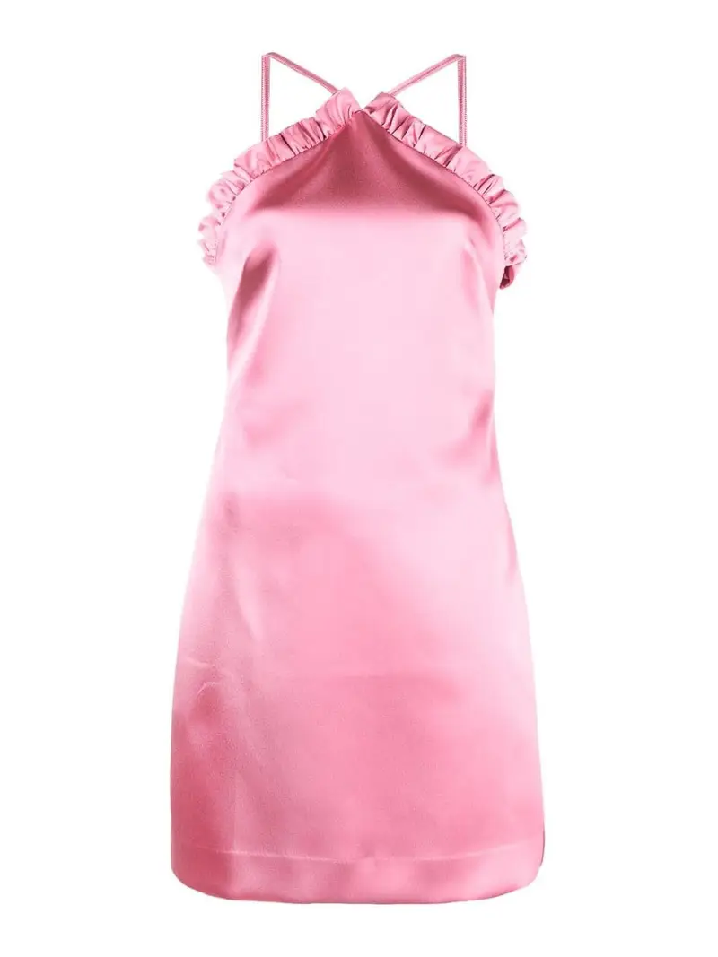 P A R O S H d miniabito in satin Rosa