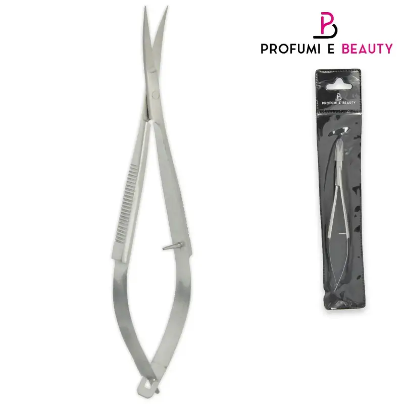 P&b forbicina acciaio mola punta curva