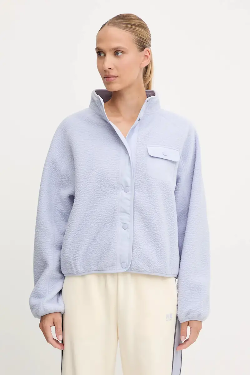 P.E Nation felpa in pile Takeover donna colore blu 253J142