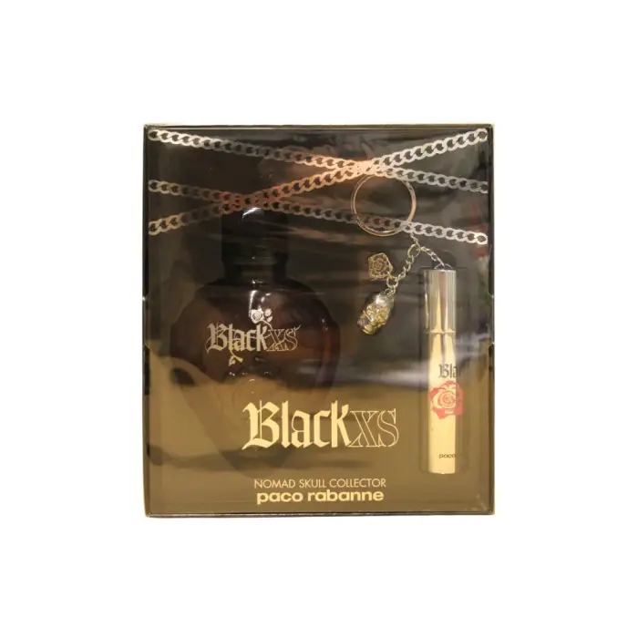 Paco Rabanne Set Eau de Toilette per uomo Black XS 100 ml + Eau de Toilette per uomo Black XS 10 ml