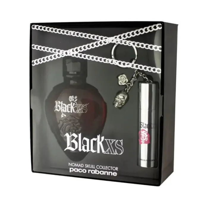 Paco Rabanne Set Eau de Toilette per uomo Black XS 100 ml + Eau de Toilette per uomo Black XS 10 ml