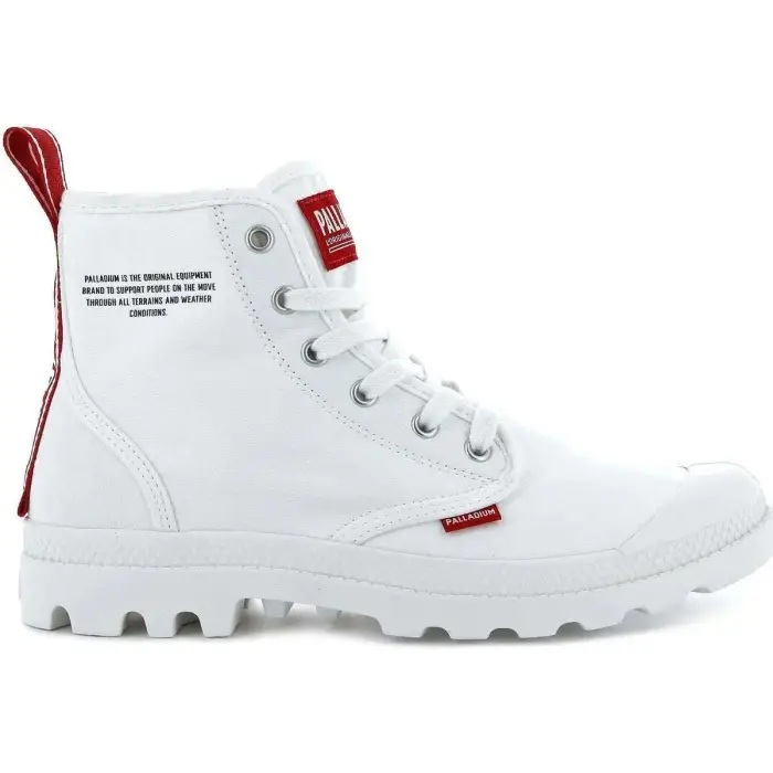 Palladium Stivaletti Pampa Hi Dare Blanc