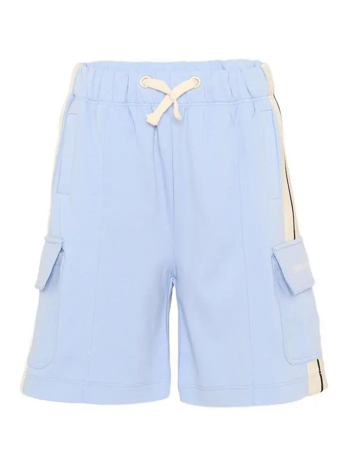Palm Angels Bermuda Con Righe Laterali Blu