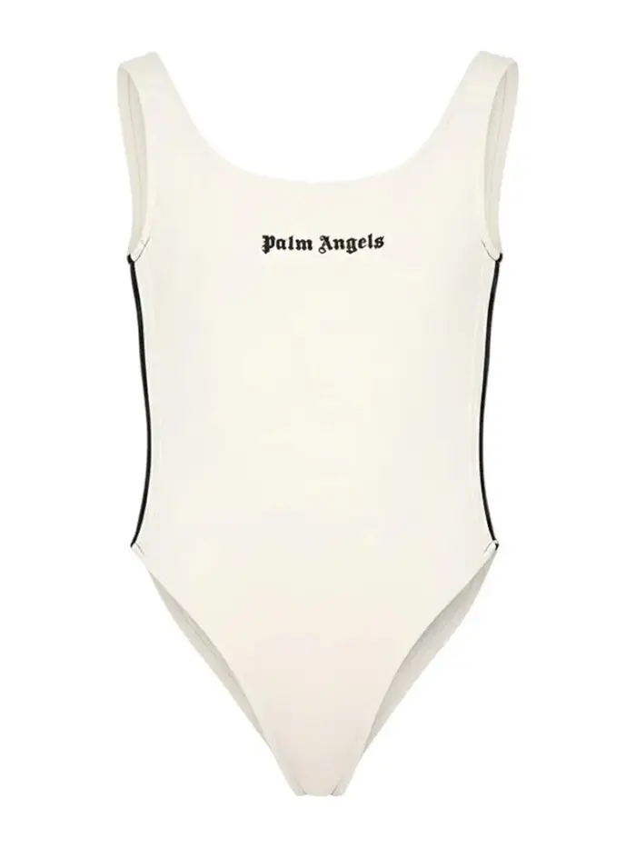 Palm Angels Body Con Logo Bianco