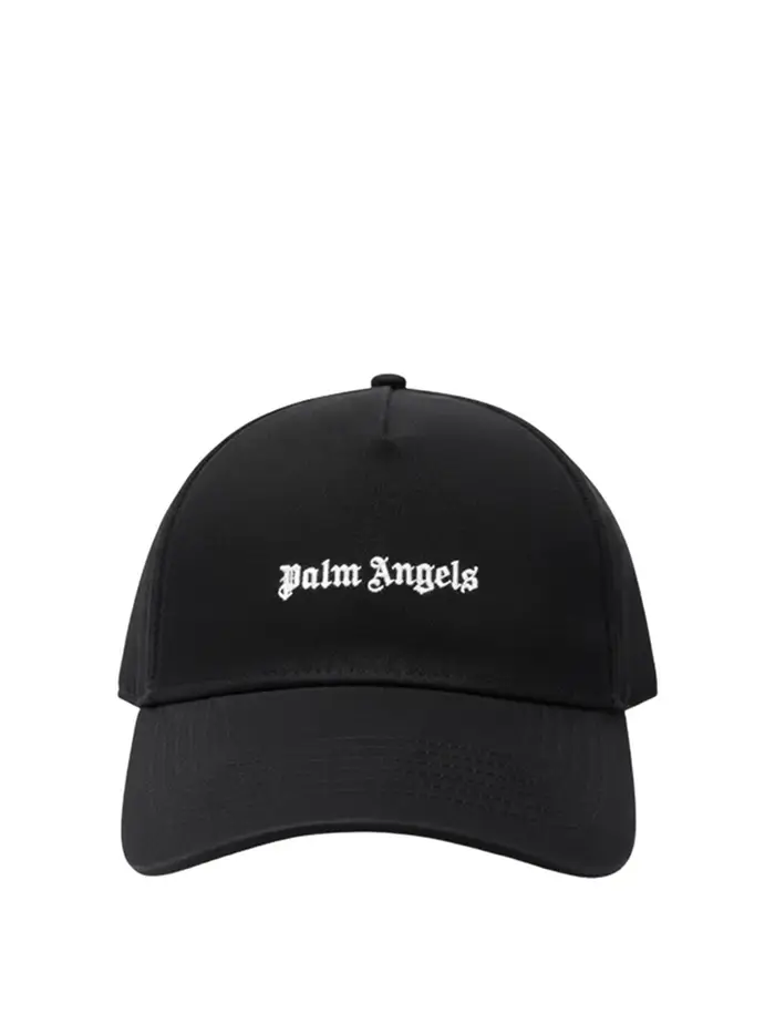 Palm Angels Cappellino classico con logo Nero