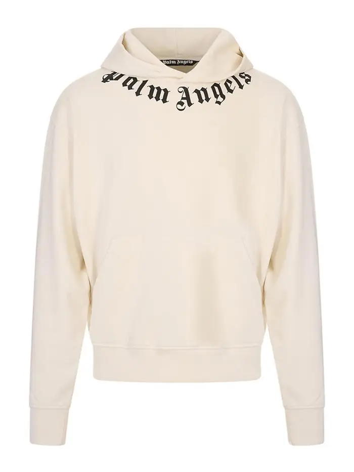Palm Angels Felpa con cappuccio Bianco