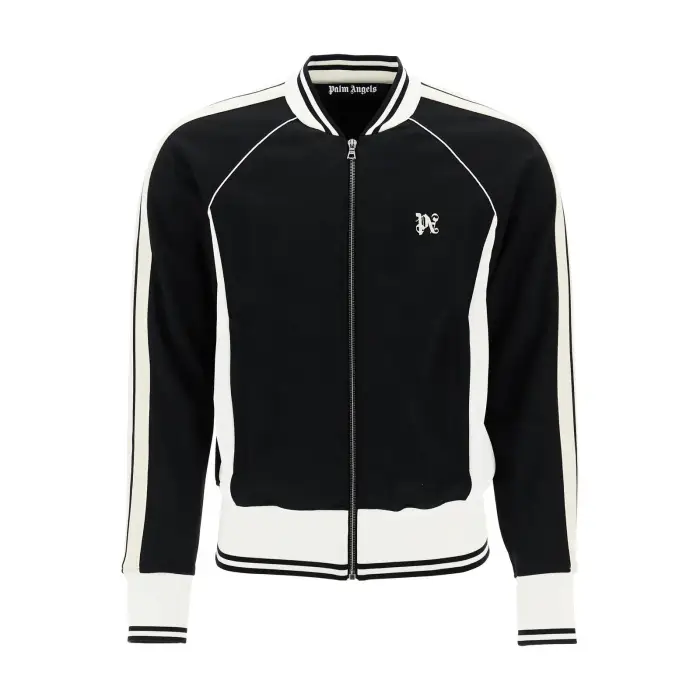 Palm Angels Felpa con cerniera Noir