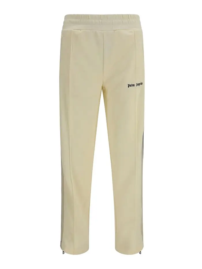 Palm Angels Pantaloni sportivi classici con logo Bianco