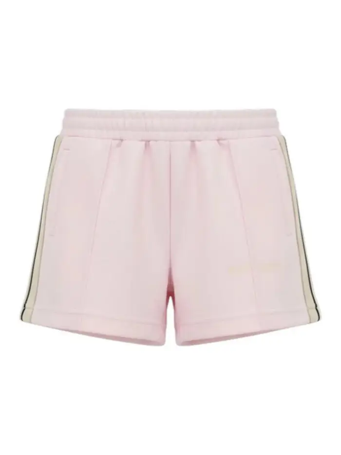 Palm Angels Shorts Con Logo Rosa